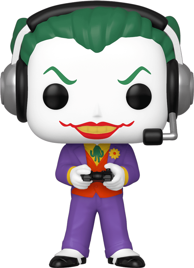Gamer Batman Funko Pop Clipart (1300x1300), Png Download