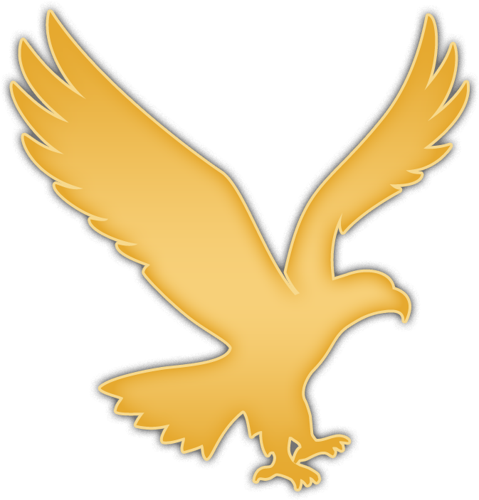 Golden Eagles Png Logo - Eagle Logo No Background Clipart (673x703), Png Download