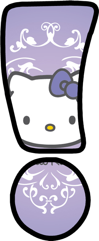 Hello Kitty Background For Birthday Clipart (565x845), Png Download