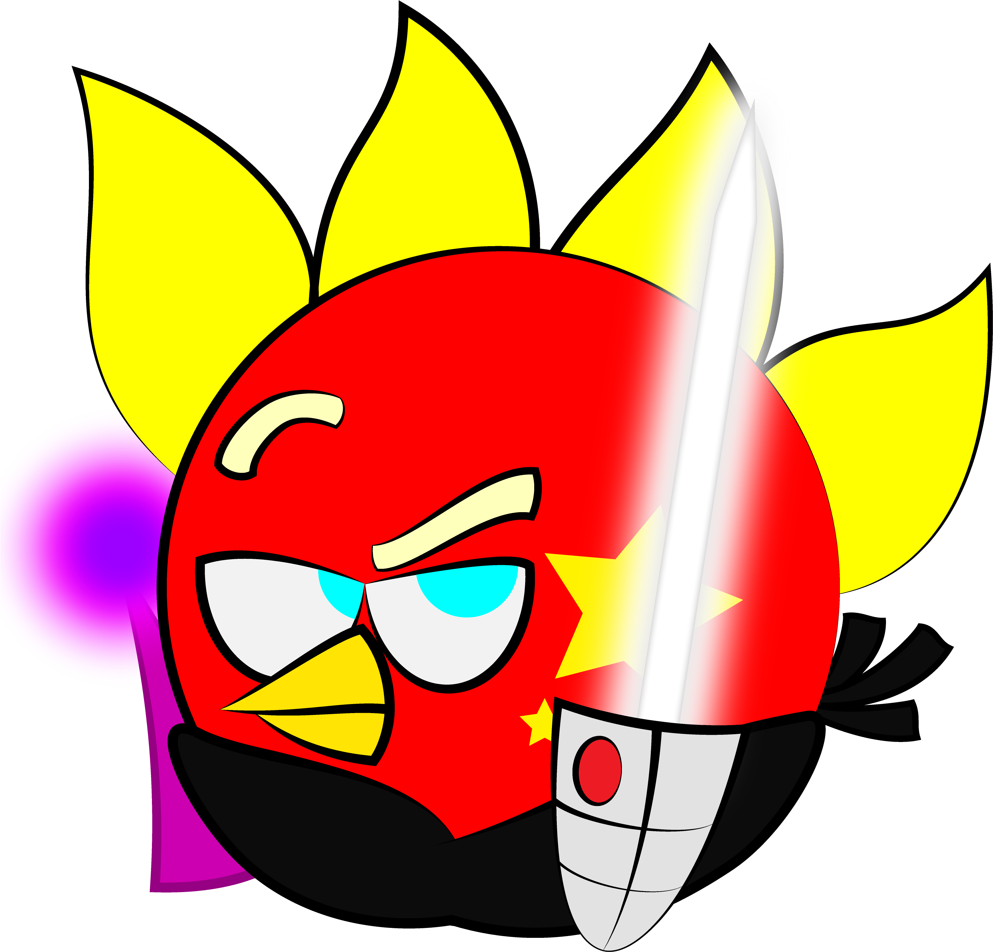 Angry Birds Fanon Wiki - Cartoon Clipart (3413x3413), Png Download
