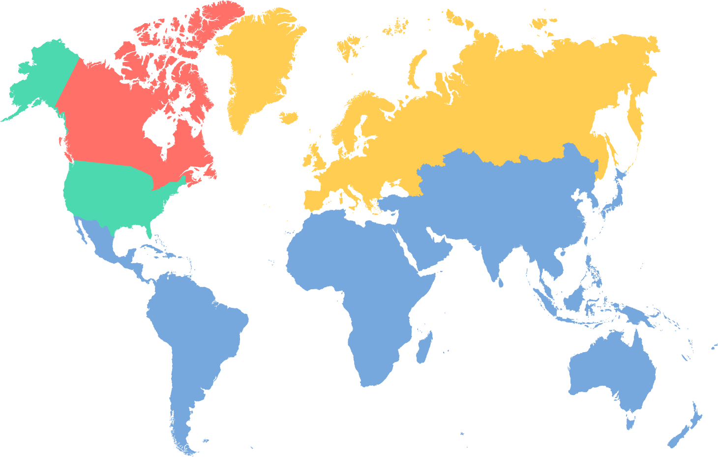 Transparent Etsy Vintage Botanical Clipart - World Map - Png Download (1460x929), Png Download