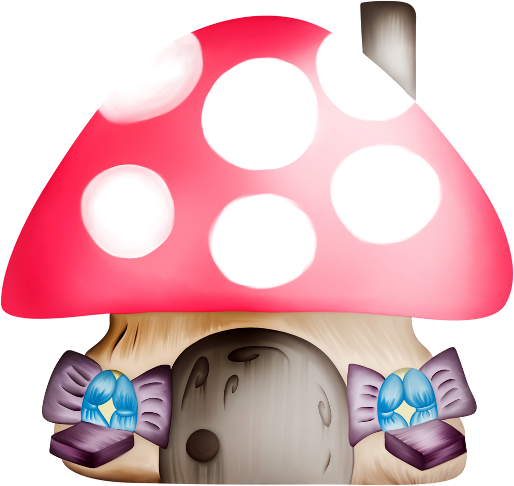 Mushroom Clipart Sweet Home - Dolce Passaggio Dell Età - Png Download (1024x969), Png Download