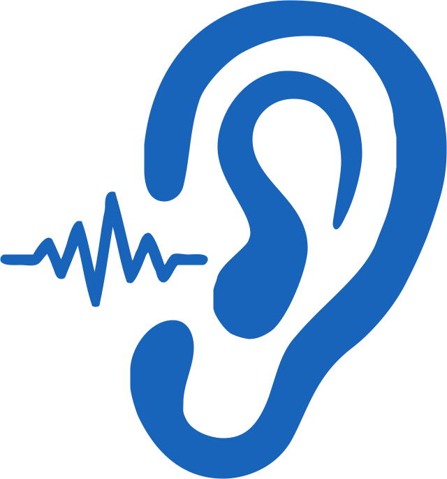 Hearing Clipart Hearing Loss - Hearing Clip Art - Png Download (640x686), Png Download