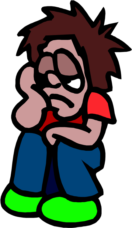 Gleaner Cartoon Character On Teenage Pregnancy Clipart (444x750), Png Download