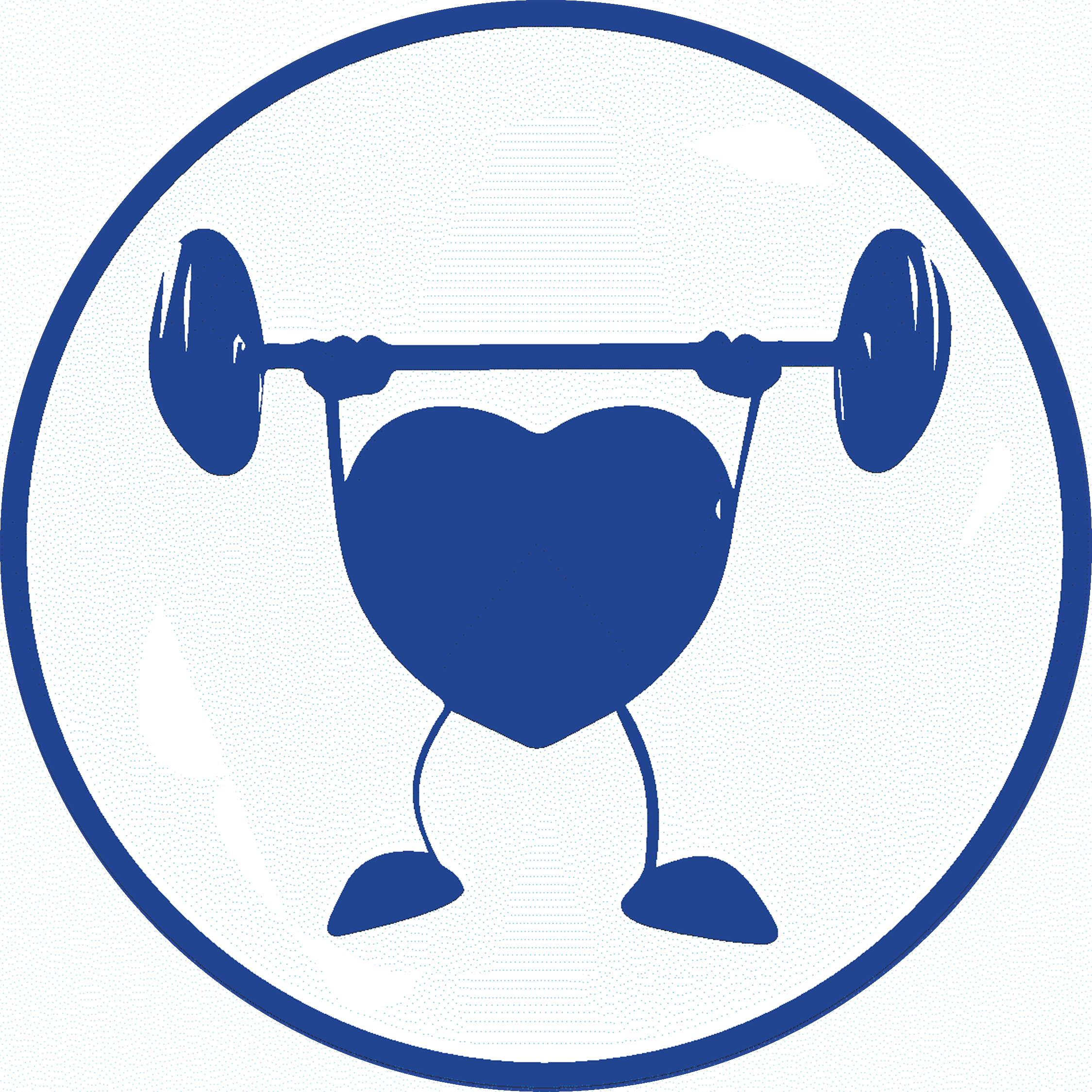 Happy Valentines Day Fitness Clipart (2249x2249), Png Download