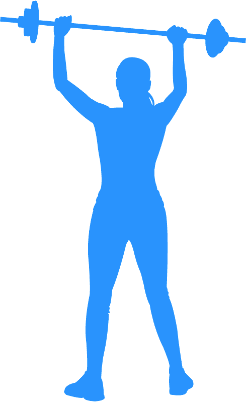 Olympic Weightlifting Clipart (489x800), Png Download