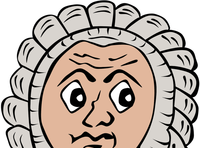 Bach Cartoon Clipart (741x486), Png Download