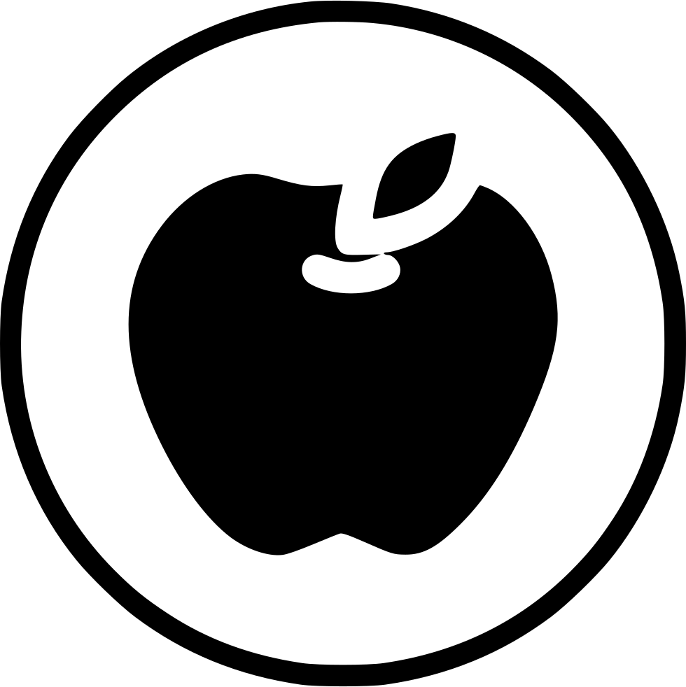 Apple Fruit Teacher Learning Law Nature Comments - Emblem Clipart (980x982), Png Download
