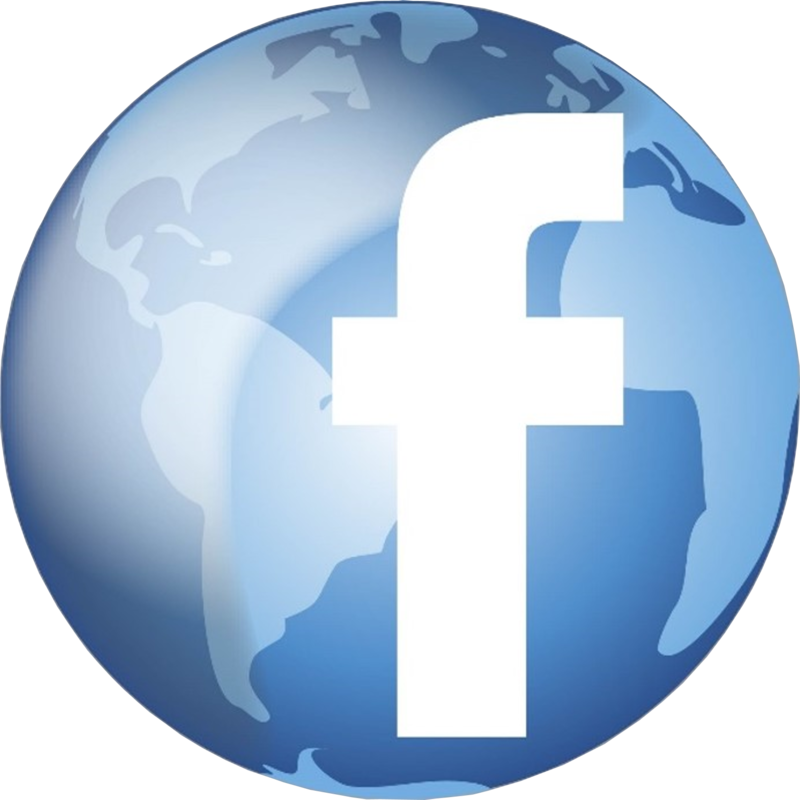 Media Globe Facebook Advertising Social World Connect - Facebook Globe Png Clipart (800x800), Png Download