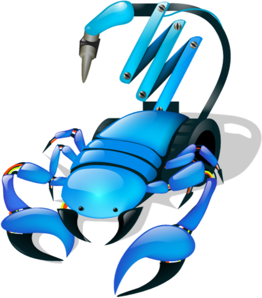 Kartun Scorpio Clipart (600x600), Png Download