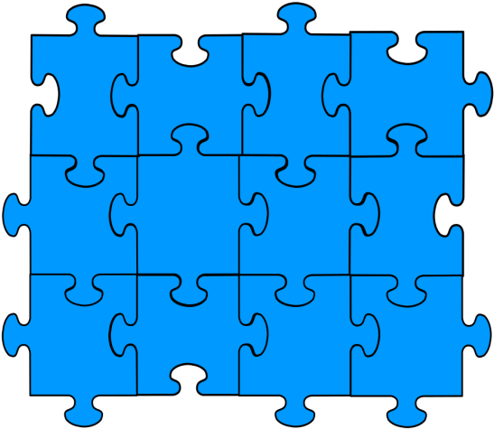Jigsaw Puzzle Clipart (600x600), Png Download