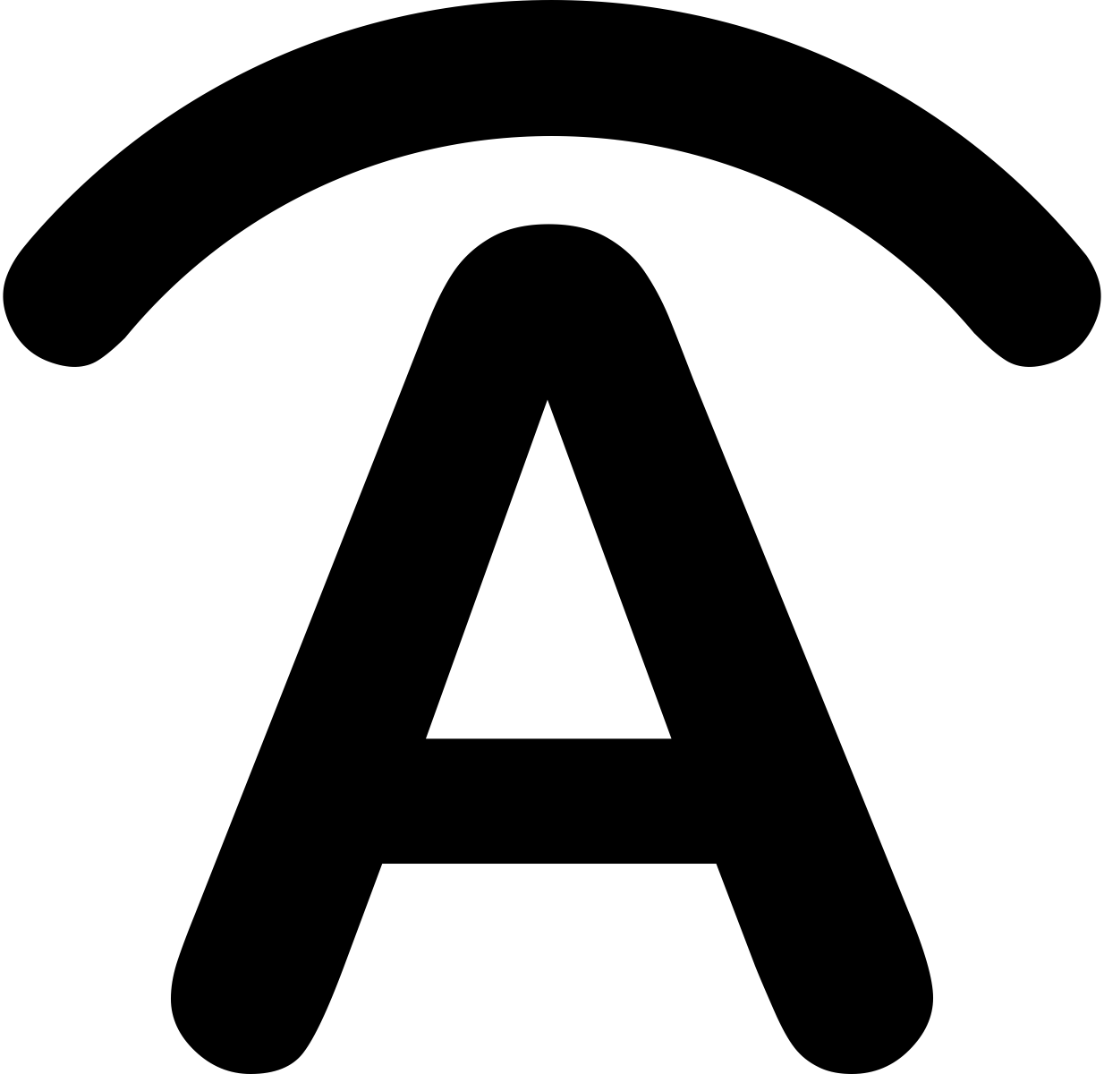 Logo Design By Buncy For Quarter Circle A Ranch - Sign Clipart (1234x1200), Png Download