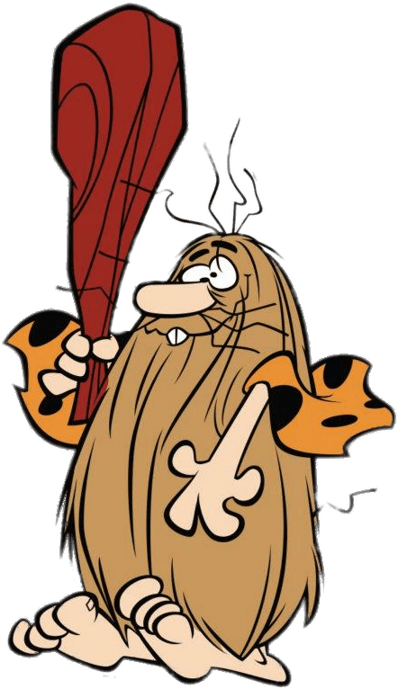 Long Haired Caveman Clip Arts - L Homme Des Cavernes - Png Download (561x787), Png Download