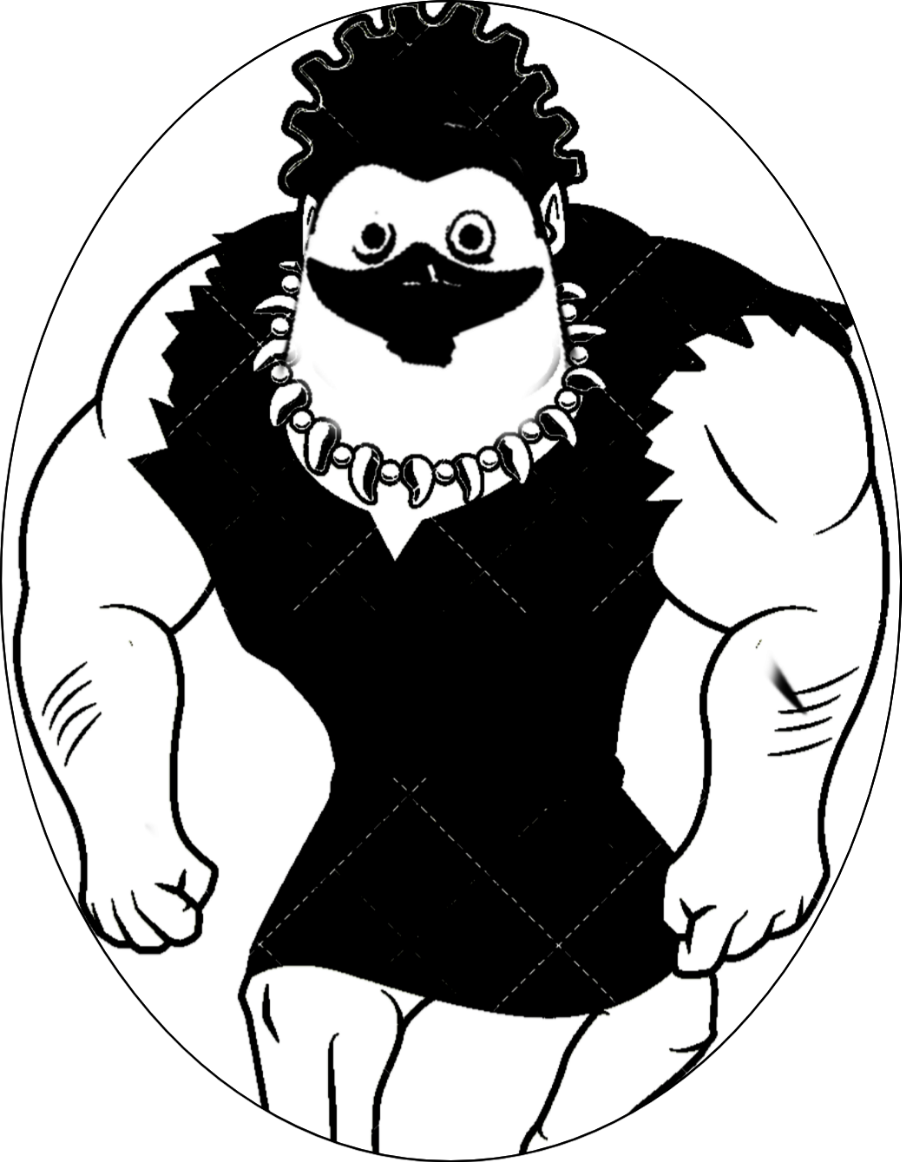 #caveman - Walking Straight On Clipart - Png Download (902x1162), Png Download