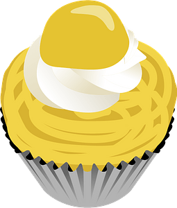 Mont Blanc Dessert Clipart - Cupcake - Png Download (255x300), Png Download