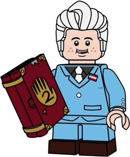 Lego Dimensions Customs Community - Gravity Falls Gideon Lego Clipart (528x666), Png Download