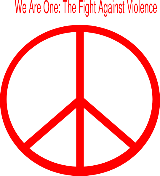 Transparent Peace Sign Cartoon Clipart (540x594), Png Download