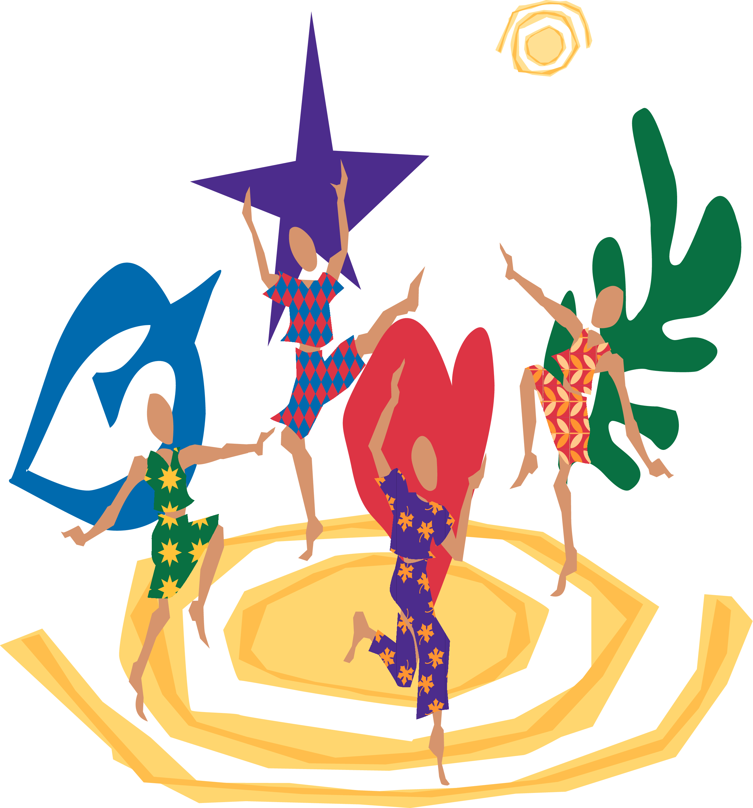 Purple Star Clipart (2550x2737), Png Download