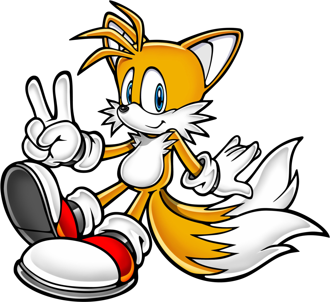 Miles Tails Prower Clipart (1136x1040), Png Download