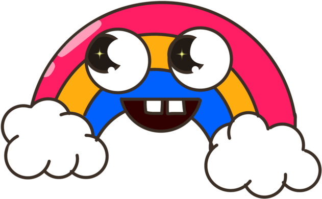 Fnaf World Chicas Rainbow - Cartoon Clipart (1024x768), Png Download