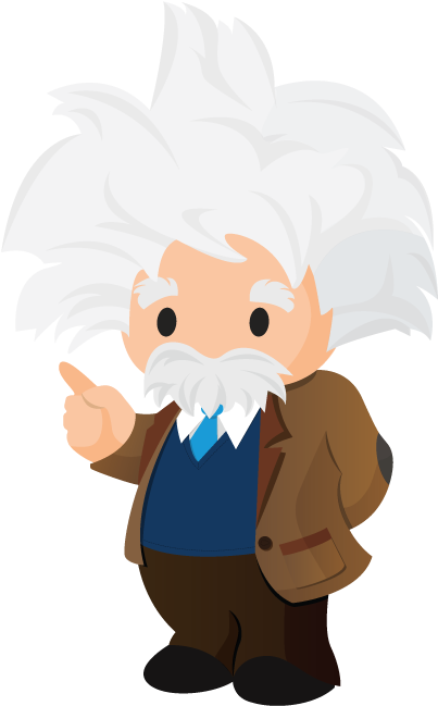 Einstein Analytics - Salesforce Einstein Logo Clipart (720x720), Png Download