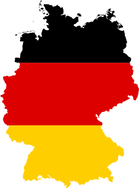 Germany Clipart Map - Germany Map Vector Png Transparent Png - Full