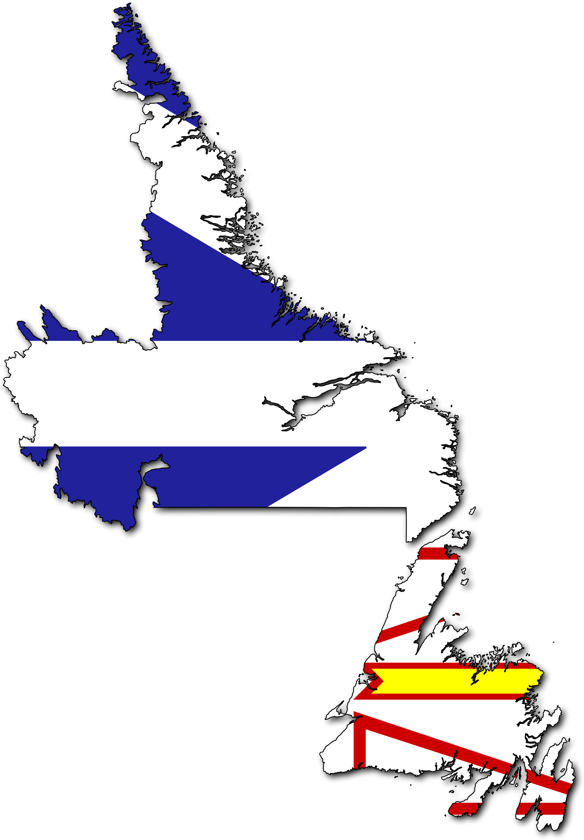 Labrador Flag Clipart - Png Download (2000x2873), Png Download