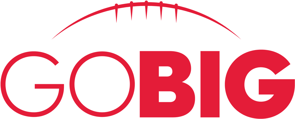 Huskers Athletic Fund - Go Big Clipart (1000x457), Png Download