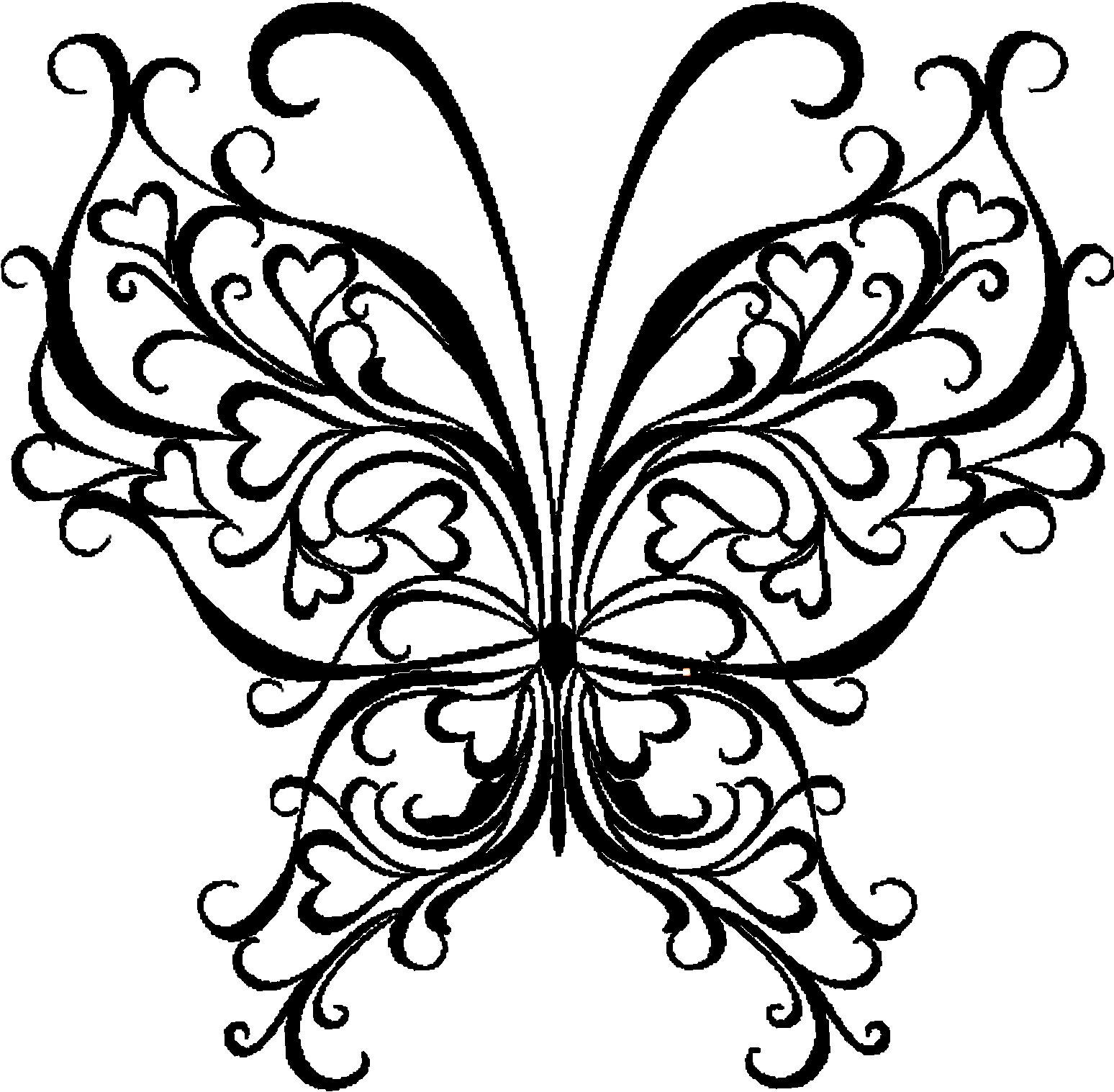 Download Tattoo Ideas Tribal Butterfly Clipart (5651632) PinClipart