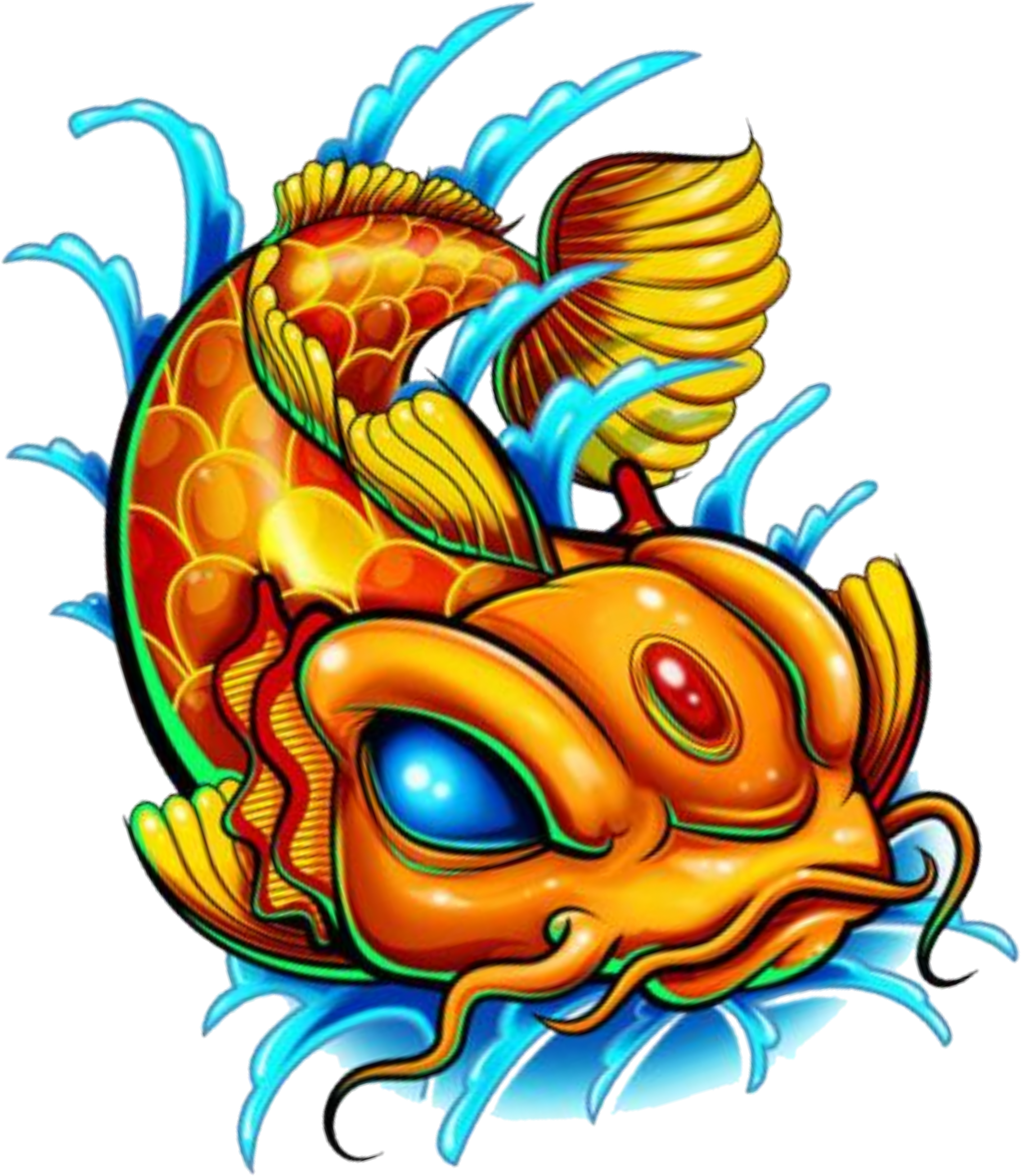 #catfish #catfishsociety - Illustration Clipart (3464x3464), Png Download