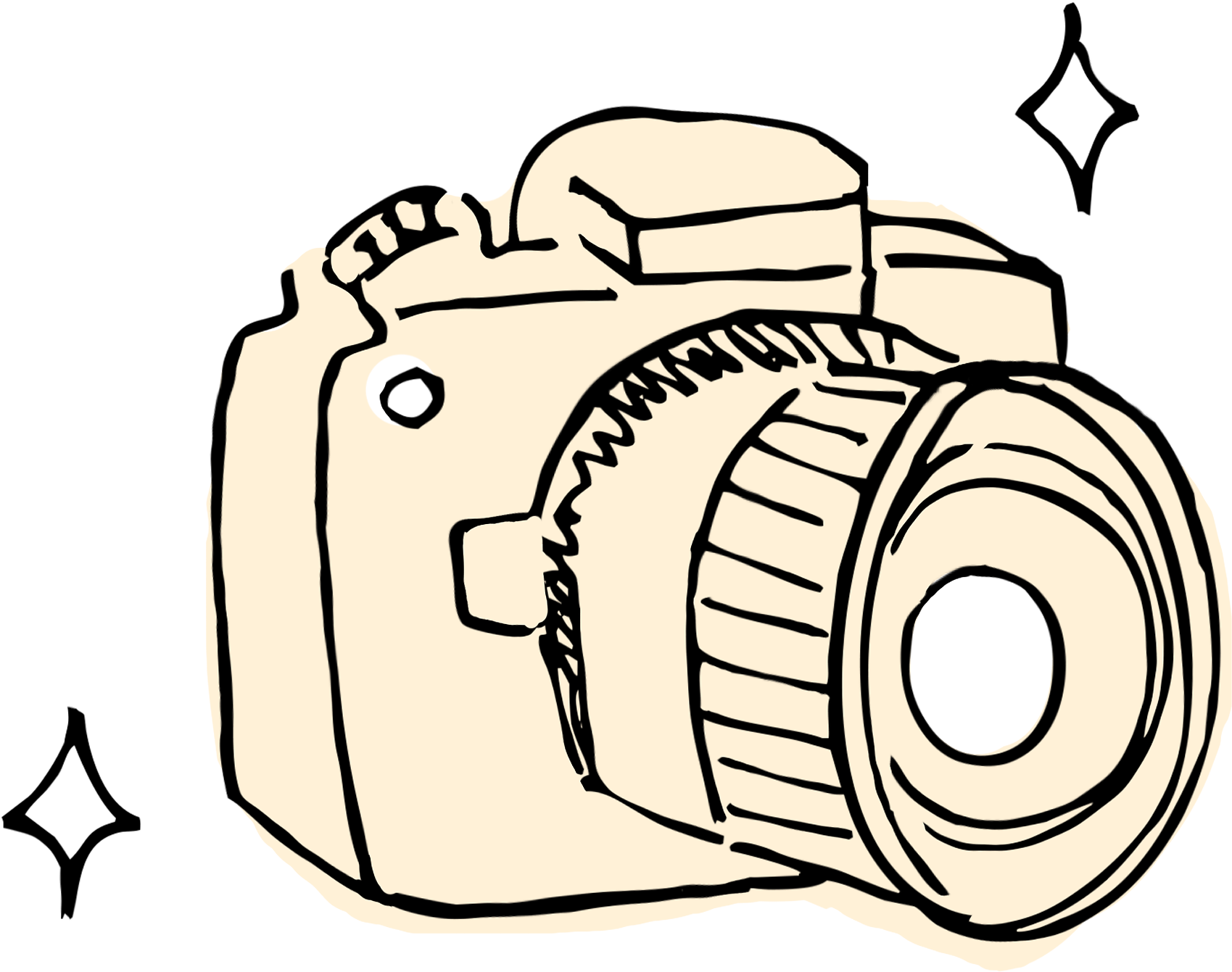 Single-lens Reflex Camera Clipart (2000x2000), Png Download