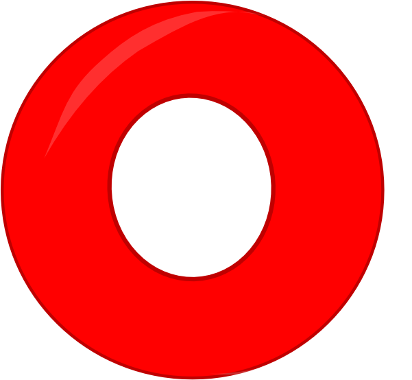 Circle With A Circle Inside It Clipart Picture Black - Opera Browser - Png Download (600x592), Png Download