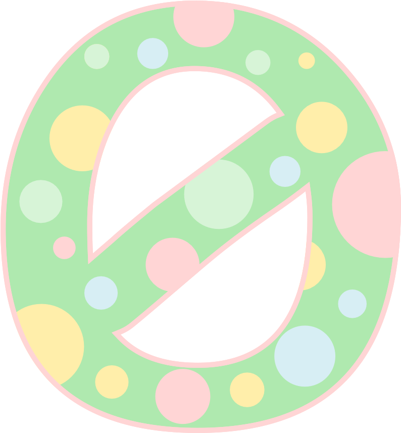 Spotty Numbers Pinterest Scrapbooking - Circle Clipart (813x876), Png Download