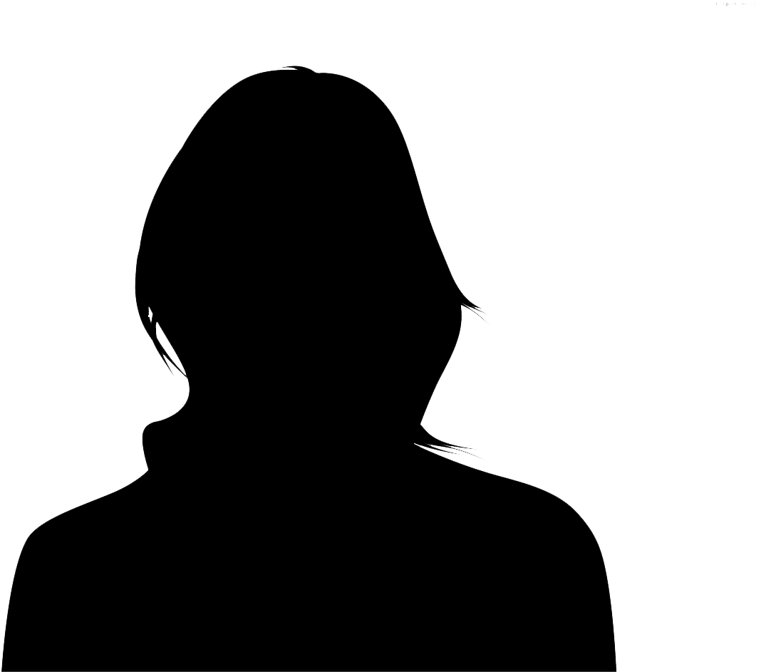 Download Female Silhouette Drawing Clip Art - Woman Head Silhouette