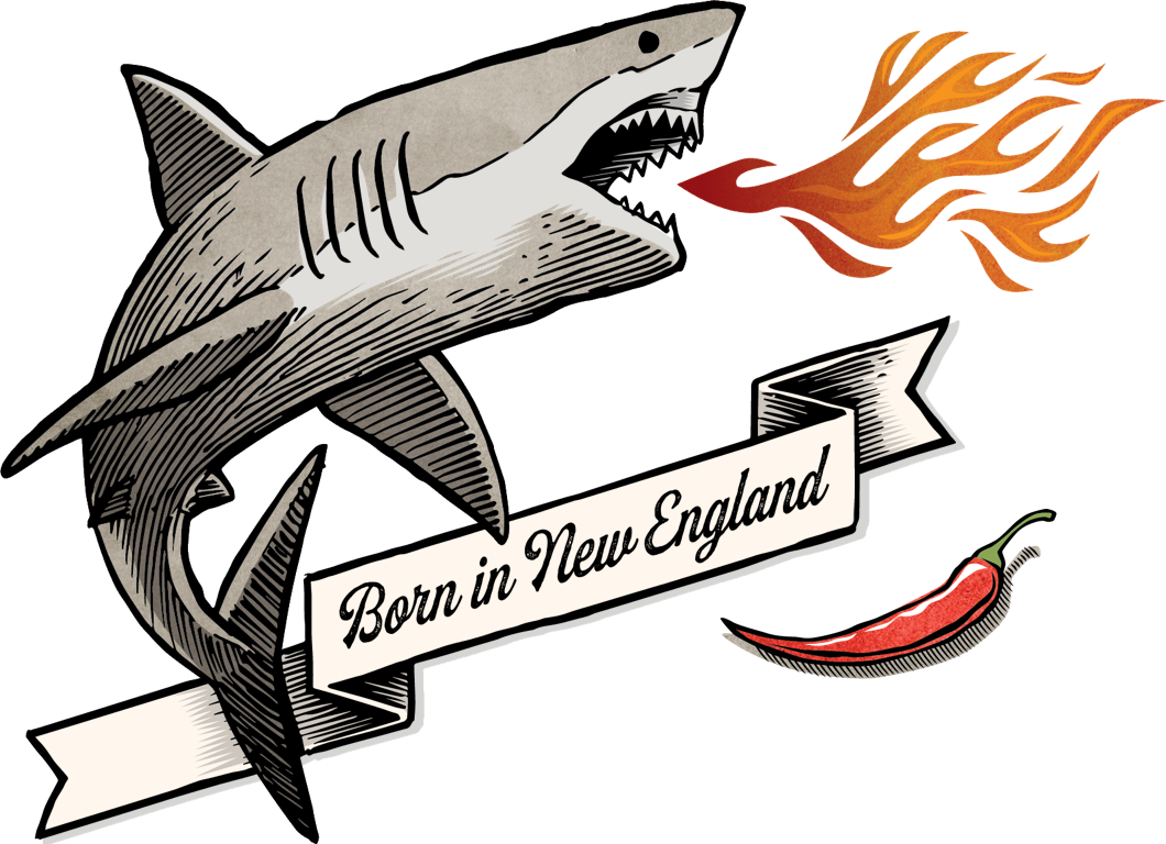 Spicy Shark Logo Clipart (1060x768), Png Download