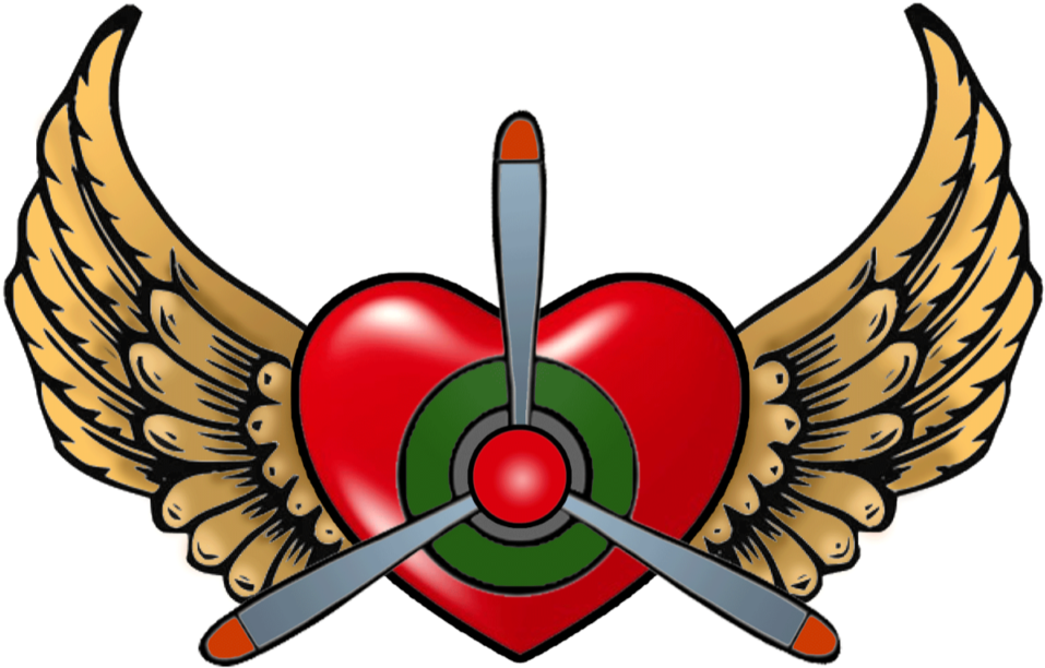 Heartwing Jacket Emblem - Drawing Angel Wings Clipart (1024x714), Png Download