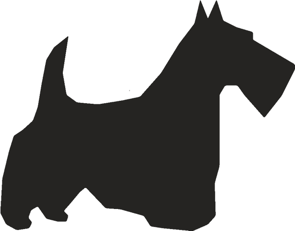 Scottish Terrier American Pit Bull Terrier Boston Terrier - Scottie Dog Clip Art - Png Download (800x800), Png Download
