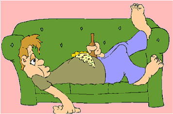 Laziness Clipart (984x708), Png Download