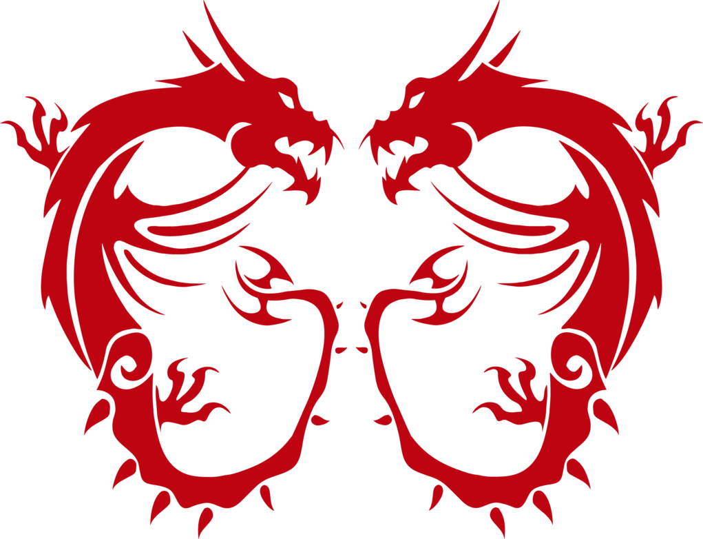 Hd Msi Dragon Png - Msi Dragon Logo Png Clipart (1021x782), Png Download