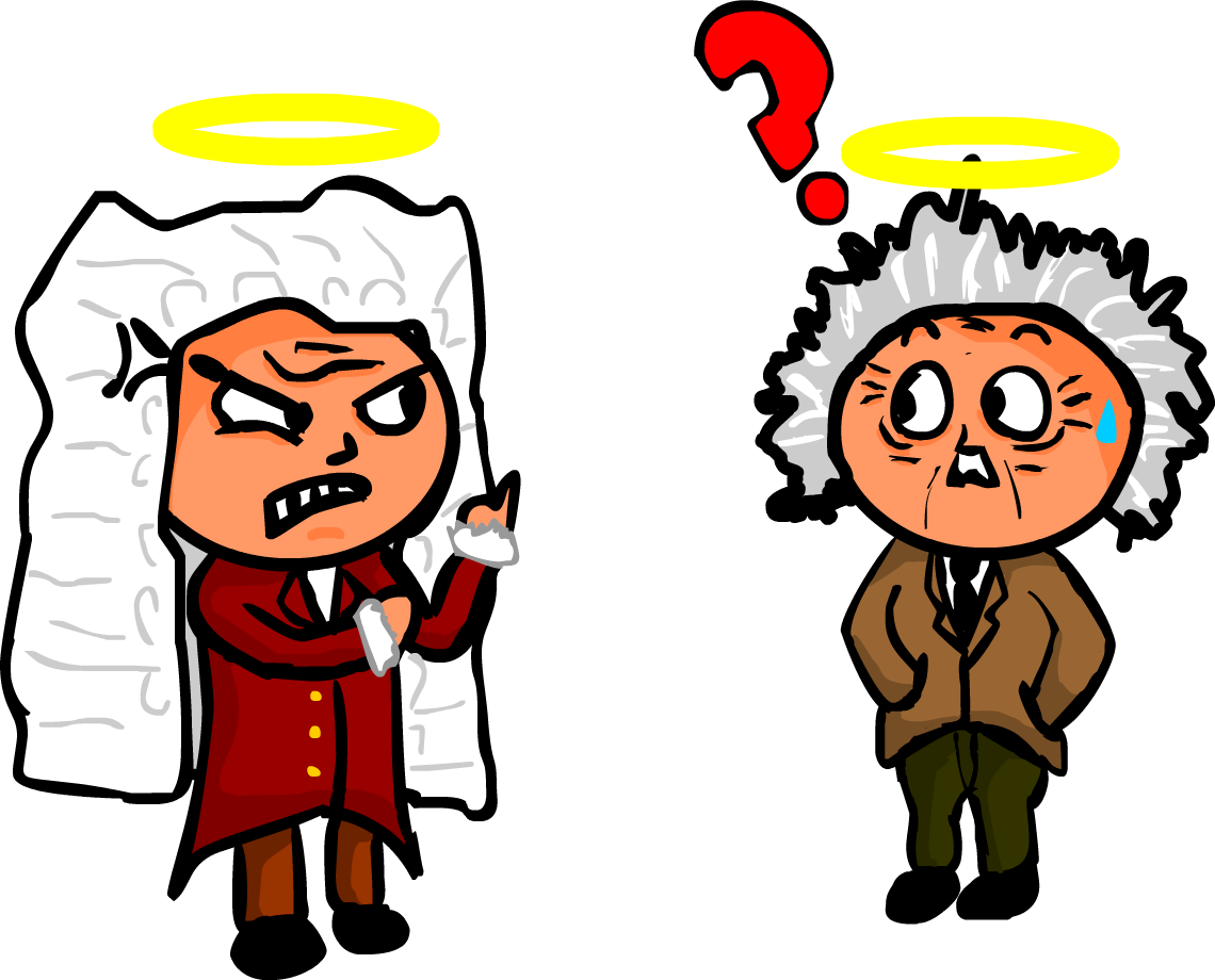 Newton Vs By Andertxuman - Newton Vs Einstein Png Clipart (1140x920), Png Download