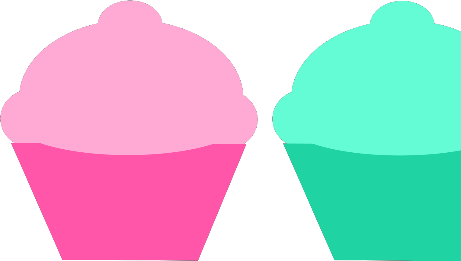 Cupcake Clipart (1600x1600), Png Download