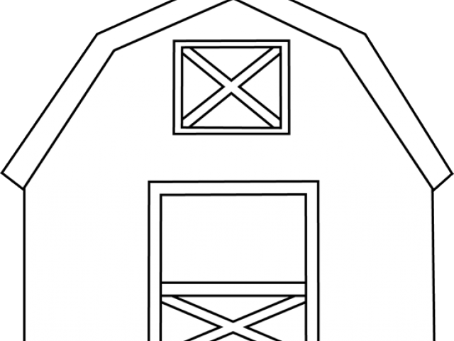 Of California Free Download - Barn Clip Art Black And White - Png Download (640x480), Png Download