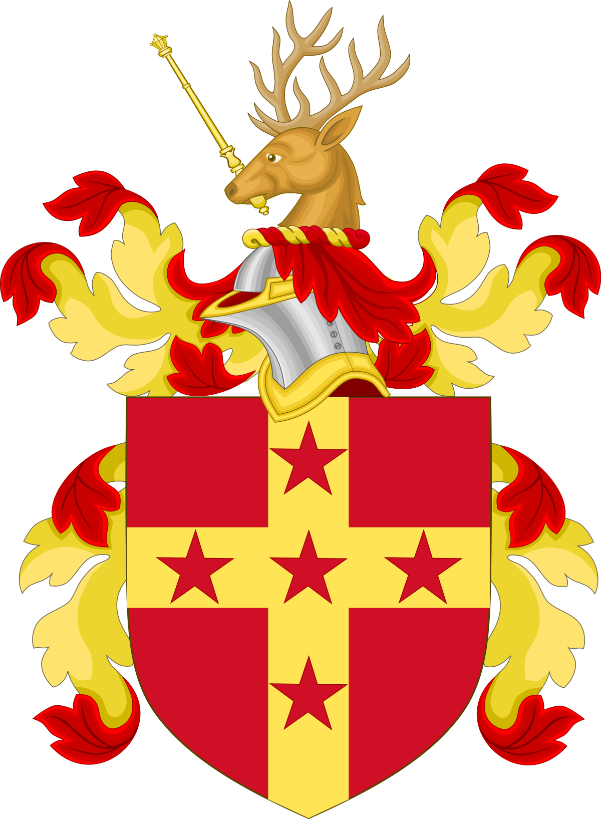 Coat Of Arms Lamar Clipart (1200x1635), Png Download
