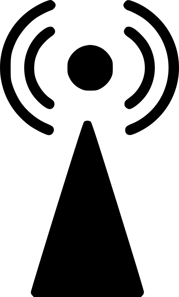 Antenna Icon Png - Antenna Clipart (592x980), Png Download