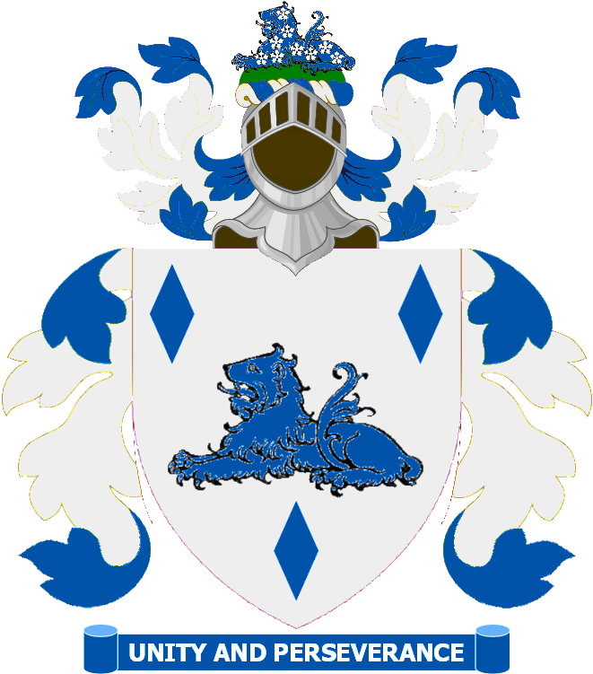 Sir Alan Armstrong Huggins Achievement - Rene Robert Cavelier De La Salle Symbol Clipart (667x750), Png Download