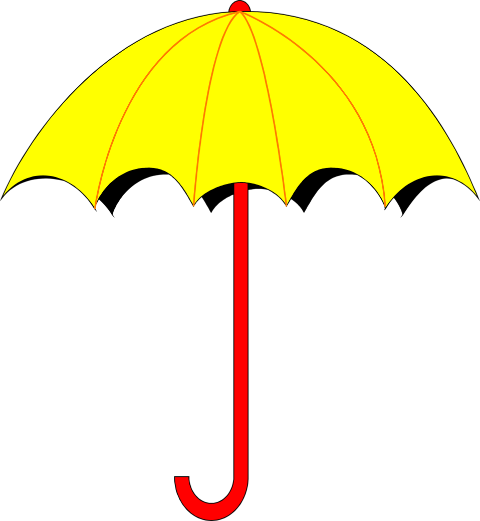 Transparent Umbrella Clipart Png (958x1039), Png Download