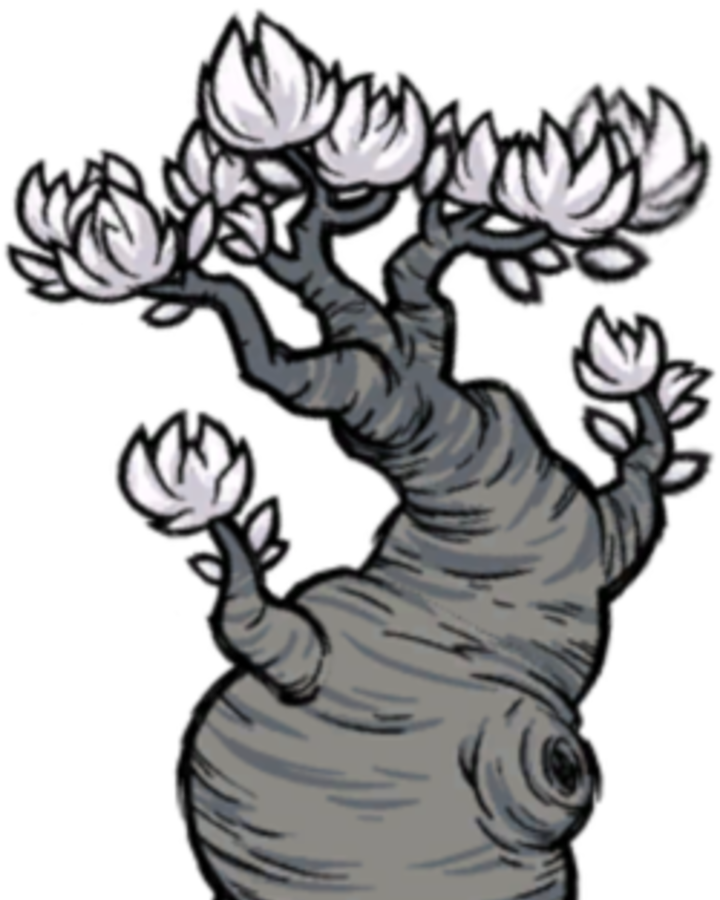 Tree/lune - Don T Starve Lunar Tree Clipart (720x900), Png Download