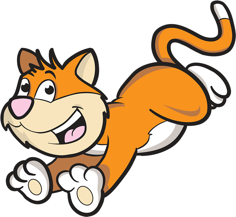 What Does A Cat"s Tail Do - Jumping Cat Png Clipart Transparent Png