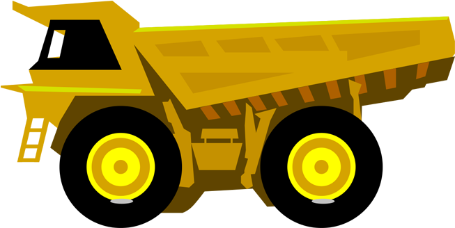 Clipart Toys Dumptruck - Transparent Dump Trucks Clipart - Png Download (700x700), Png Download