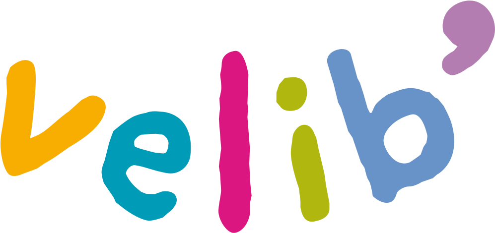 Take A Velib - Velib Logo Clipart (1024x497), Png Download